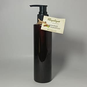 Shikakai shampoo image with tag